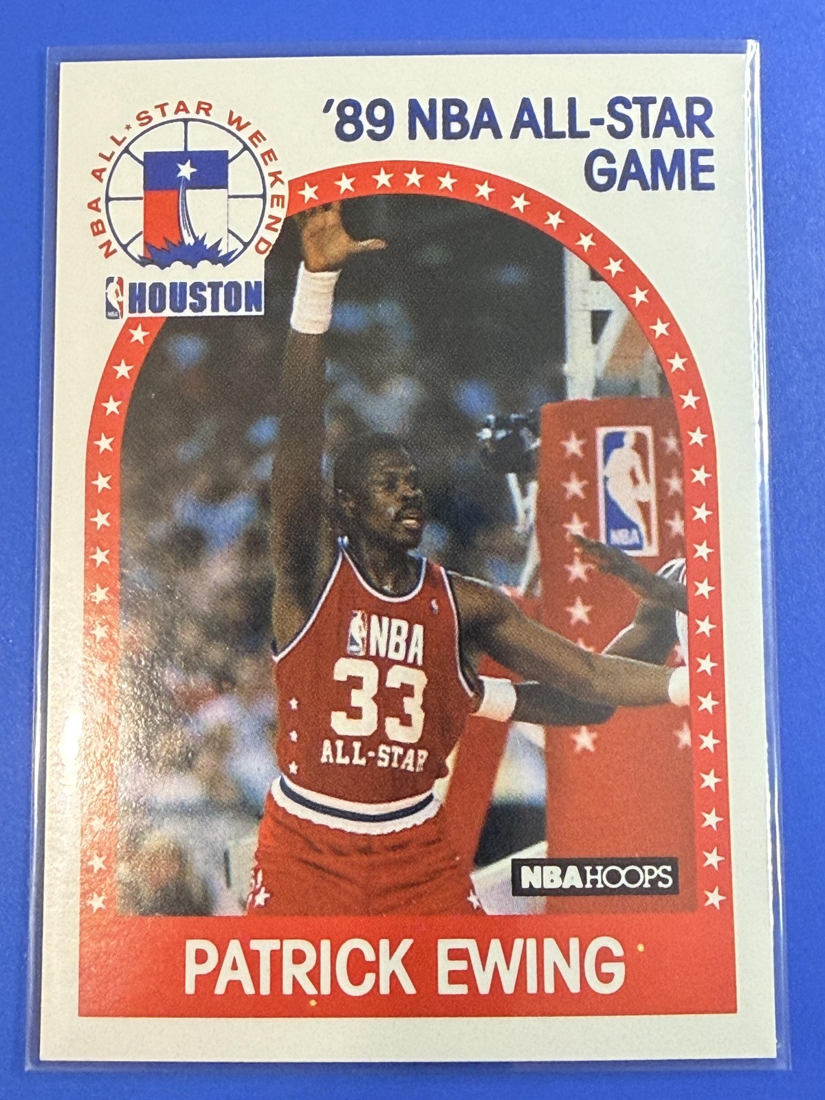 1989-90 Hoops All-Star Panels Perforated #159 Patrick Ewing ( All-Star Game )