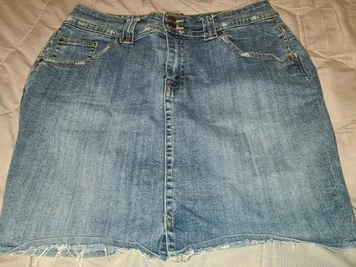 skirt blue denim jeans 4 pockets | eBay