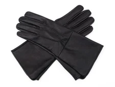 Leather Long Cuff Medieval Gloves Perfect Fit Premium Quality Soft Leather
