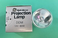 GE DDM MULTI MIRROR PROJECTION LAMP/BULB 19V 80W MR16