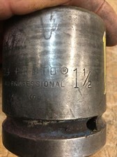 Proto 1" Drive 1-1/2 Impact Socket Made in the USA