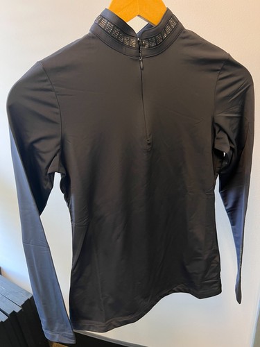 Chemise équitation Pikeur Norea Zippée Marine Taille 34 - Neuve