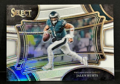2023 Panini Select Football Eagles Jalen Hurts Field Level White
