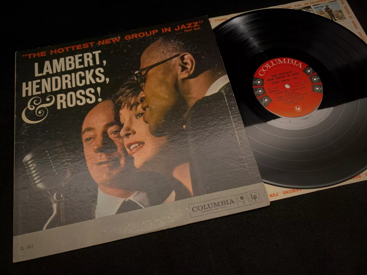Lambert Hendricks Ross Jazz Bop OG 1959 Columbia 6 eye