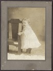 Evelyn Ruth Nutter Cabinet Photo of Baby - Rochester, NH (1906)