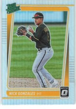 Nick Gonzales - Choose your RC's, Base, Inserts, etc. -  Pittsburgh Pirates