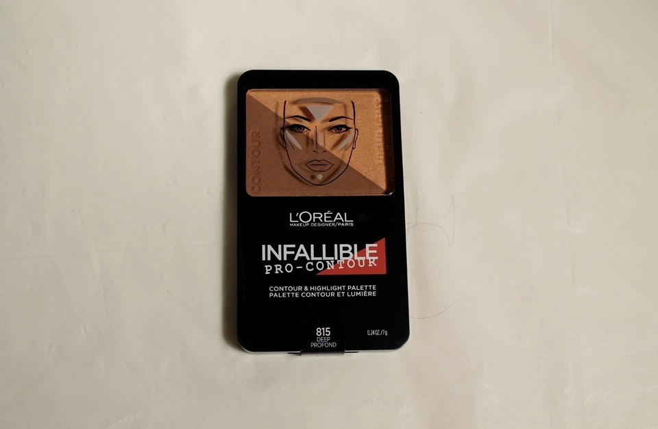 Lot of 3 Loreal Infallible Pro-Contour Contour & Highlight Palette 815 Deep NEW - Image 2 of 3