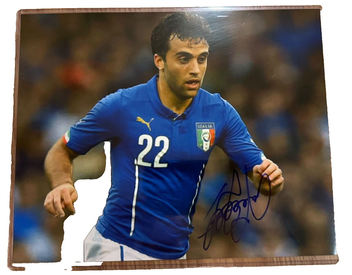 Giuseppe Rossi Soccer Football 8x10 photo signed Italian national team