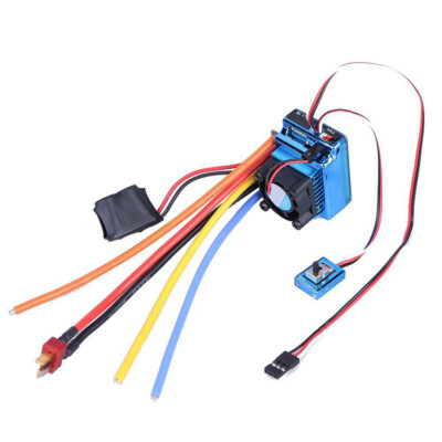 120A ESC Sensored Brushless 1/8 1/10 1/12 RC Voitures Car Speed Controller Neu