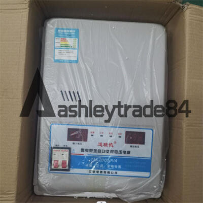 1PCS 220V Automatic 20KW Voltage Stabilizer AC Regulator Power Supply TM-20000VA