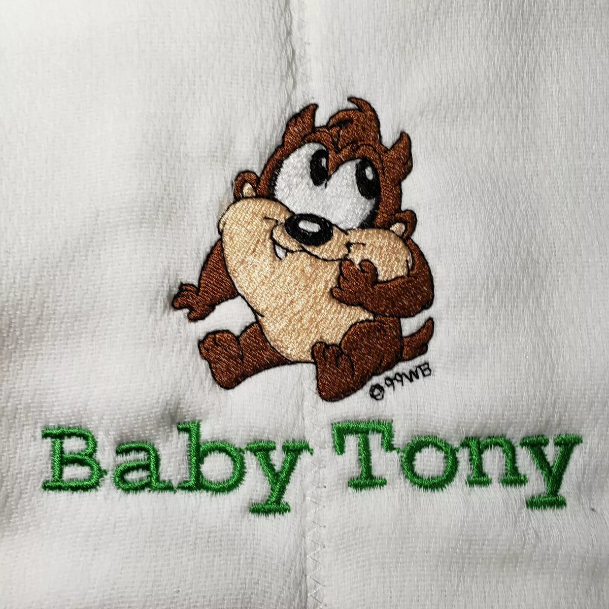 Baby Personalized Burp Cloth Taz eBay