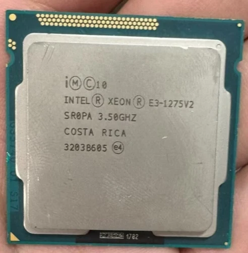 Intel Xeon E3-1275 V2 3.5 GHz SR0PA LGA1155 4 cores 8 threads  CPU Processor