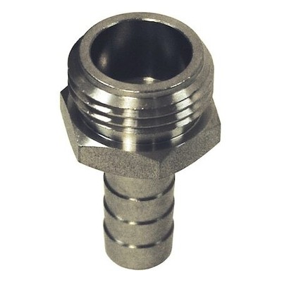 Dixon 5900812Ss Garden Repair Fitting,1/2'' Barbx3/4''Ght