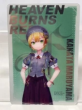 HEAVEN BURNS RED Metal Card Collection Kanata Maruyama No.38 Bandai 2022