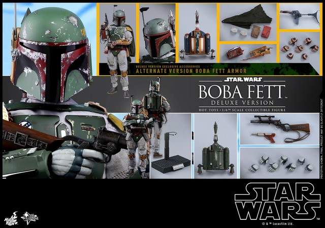 Empire Strikes Back Boba Fett Deluxe 