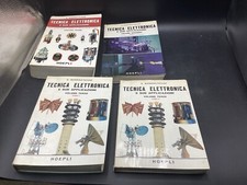 TECNICA ELETTRONICA E SUE APPLICAZIONI HOEPLI 4 VOLUMI  1963/66 MANNINO PATANE'