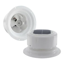 RecPro RV Solar Ventilation Fan | Solar Powered Ceiling Vent with Fan