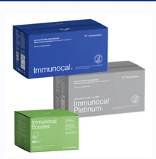 IMMUNOCAL 1)platinum 1)Immunocal Classic And booster (cup free)