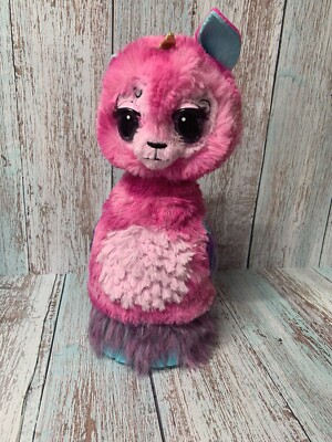 Hatchimals Llamacorn Unicorn Animated Talking Interactive Toy Pink 