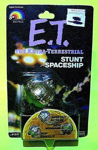 Figurine E.T. Stunt Spaceship Par LJN – Vintage 3 Ans+ – Boîte Scellée
