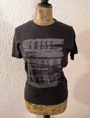 T-shirt gris Guess S - Photo 1/4