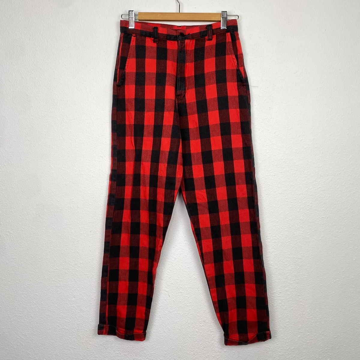 Madewell plaid pants sale