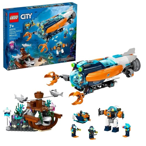 NEW LEGO ORCA Large Ocean Animal Figure Killer Whale Arctic