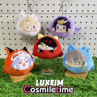 Vtuber Luxiem Luca Vox Akuma Shoto Plush Doll Stuffed Keychain Toys Anime Gift