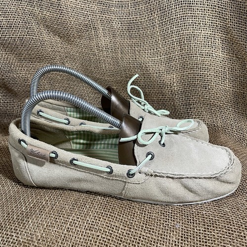 Woolrich Suede Moc Moccasin Driver Slip On Womens Size 9 - Picture 7 of 10