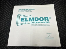 ELMDOR  10"  X 10"  STEEL HINGED METAL WALL/CEILING ACCESS DOOR/WHITE PRIMED 