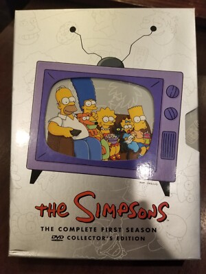The Simpsons- The Complete First Season (DVD, 2001, 3-Disc Set, Collectors Ed.