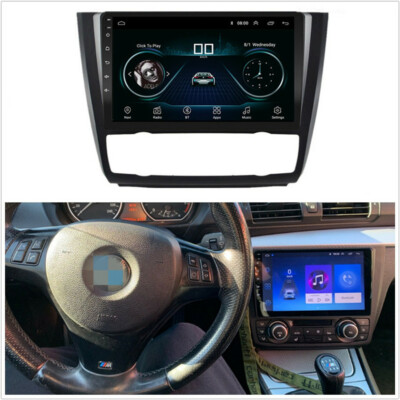 Autoradio GPS BMW série 1 E81 E82 E87 E88 - Carplay & Android de 2005 à