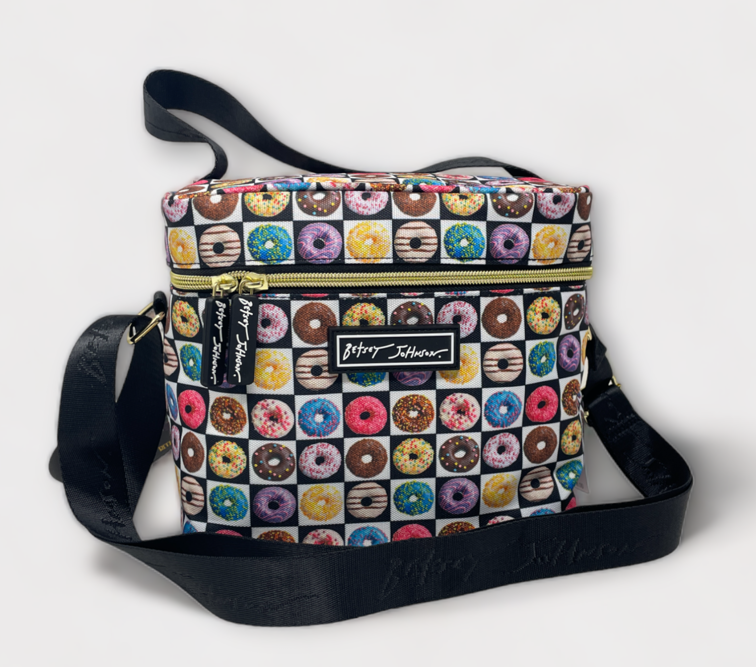 Betsey Johnson Donuts Insulated Lunch Tote Bag