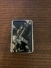 Brand New Star® Refillable Design Emblem Flip Top Lighter Guns Fast Ship!