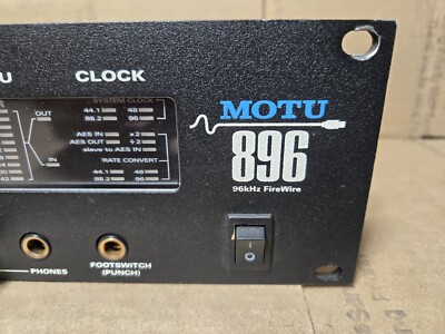 DTM・DAW MOTU 896 mk3 FireWire 896mk3 Overview