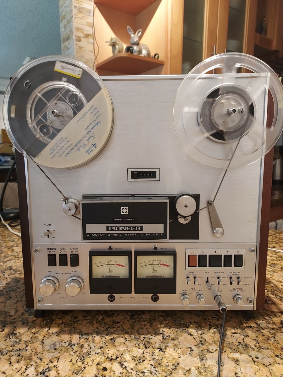 GREAT 1974 Pioneer RT-1020L 2or4-Track Stereo Reel Tape Deck Japan