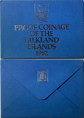 Falkland Islands 1982 7 Coins British Royal Mint Proof Set PS6 - Picture 4 of 4