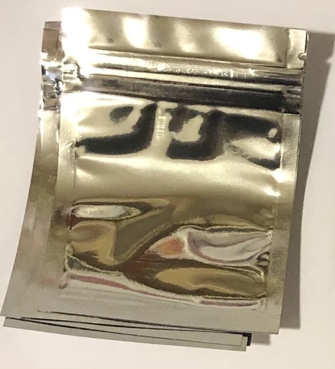 Lot Sachet Pochette Pochon Pocheton ZIP Aluminium Plusieurs Tailles Couleur - Photo 2/3