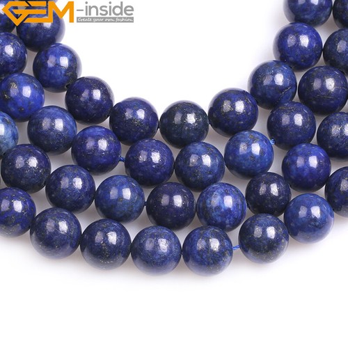 Lapis Lazuli Beads Stone Loose Beads For Jewelry Making 15" Jewelry Dyed 8mm - Picture 37 of 59