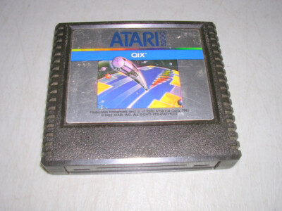 Qix - Atari 5200 - Vintage Game Cartridge a