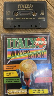 Italy 1990 Winners edition Sinclair ZX Spectrum 48k Original
