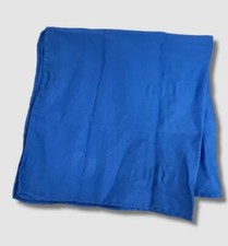  40 Countess Mara Men's Blue Solid Pocket Square