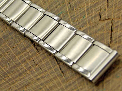 Mido Swiss made Vintage Expansion Stainless Steel 16mm NOS Unused Watch Band