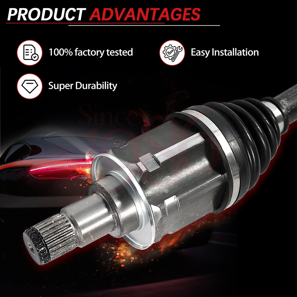 Conjunto de eje trasero derecho CV para Jaguar XF XFR XKR 2010-2015 Foto 3 de 4