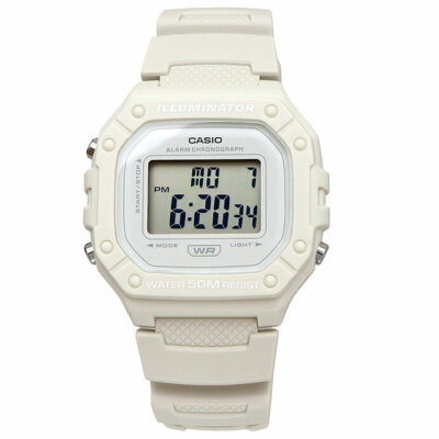 CASIO W-218HC-8AV Watch Cheap Casio Chipkashi Square Unisex
