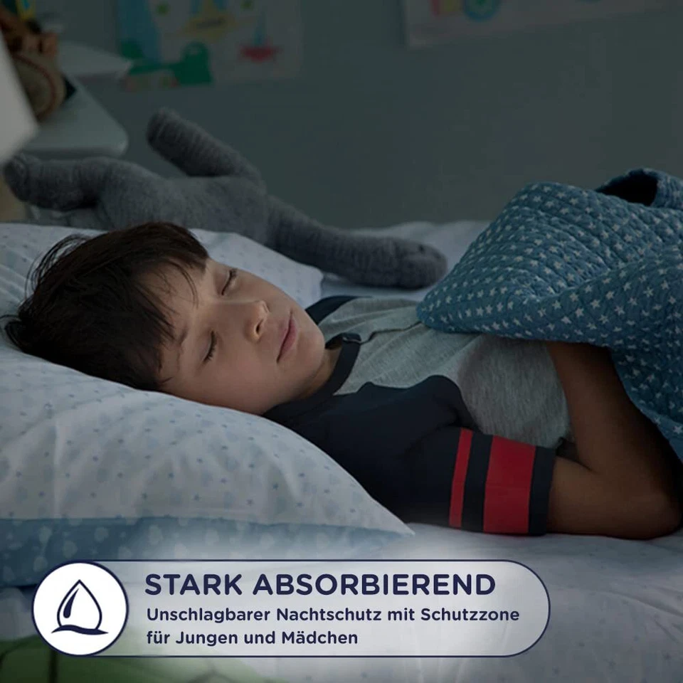 HUGGIES DryNites saugfähige Nachtwindeln bei Bettnässen Für Jungen 4-7 Jahre ... - Bild 3 von 4