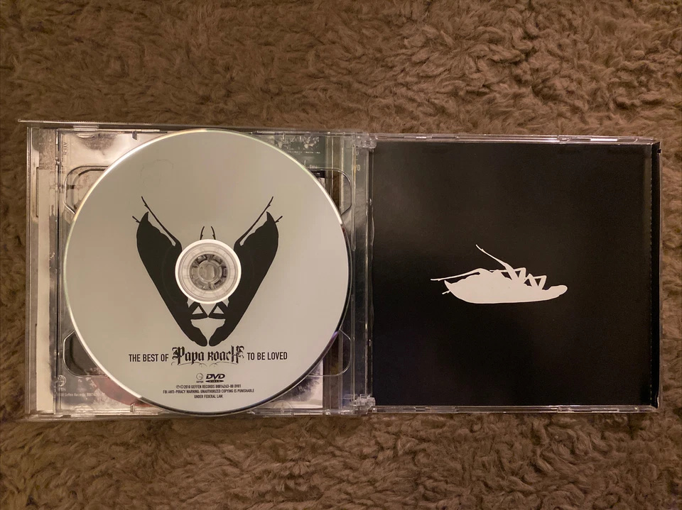The Best of Papa Roach: To Be Loved by Papa Roach 2 Discs CD Best Buy DVD OOP - Image 3 of 4
