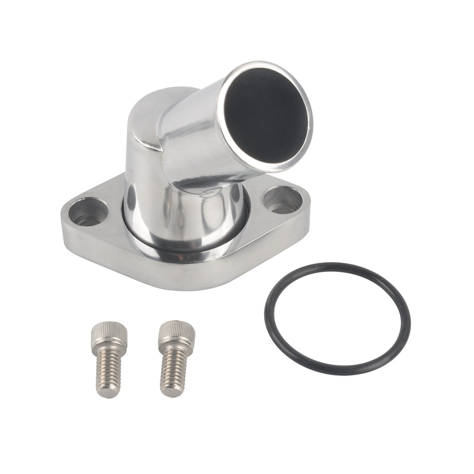 45-Degree Swivel Thermostat Housing For Chevy Small Block & Big Block Engines (327, 350, 396, 454, 302)