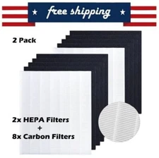 2x New Replacement Filter Pack for Coway Purifier AP-1512H Airmega 200M AP-1518R