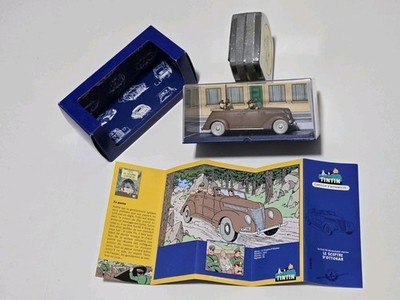 Adventures of Tintin ''LE SCEPTRE D'OTTOKAR'' Brown ATLAS Diecast Import 1:43 NIB